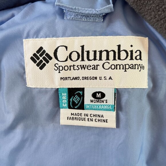 COLUMBIA Bugaboo 3-IN-1 Fleece Interchange Hooded Ski Snowboard Jacket Coat M - Picture 7 of 15